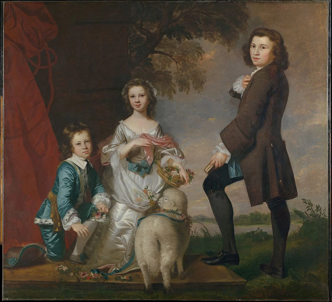 Ritratto di Thomas e Martha Neate con il suo tutore, Thomas Needham - Metropolitan Museum of Art, New York